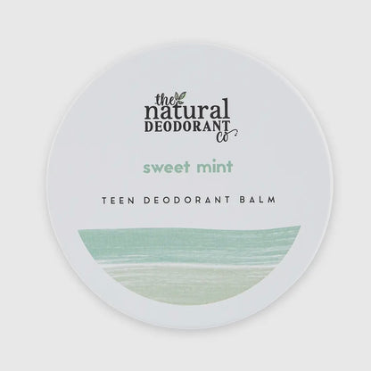 The Natural Deodorant co. Teen Deodorant Balm Sweet Mint - Beauty and the Benefit 