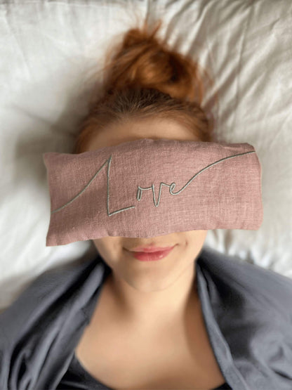 The Norfolk Eye Pillow Company - Love Lavender Eye Pillow - Beauty and the Benefit