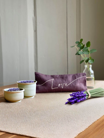 The Norfolk Eye Pillow Company - Love Lavender Eye Pillow - Beauty and the Benefit