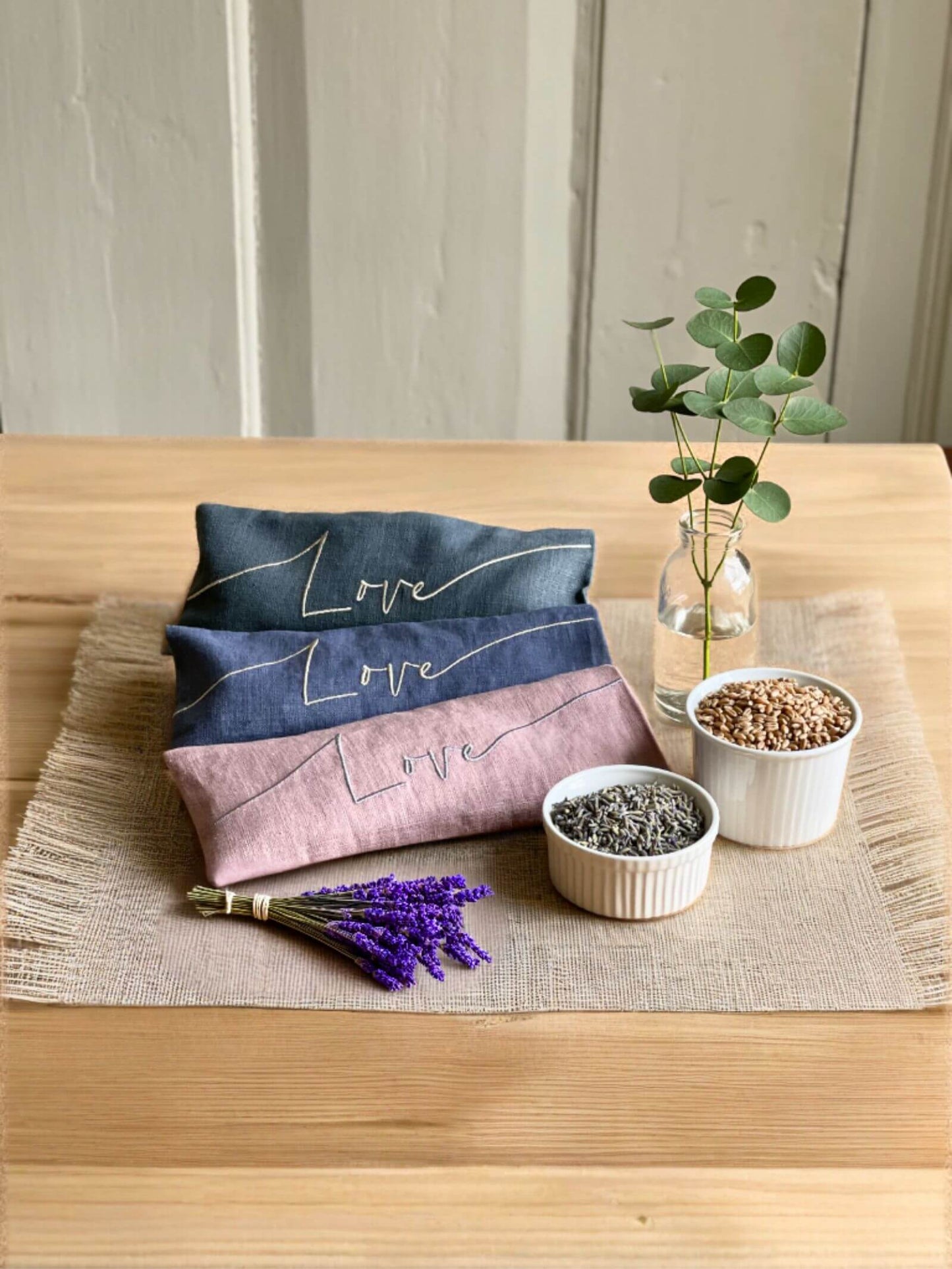The Norfolk Eye Pillow Company - Love Lavender Eye Pillow - Beauty and the Benefit