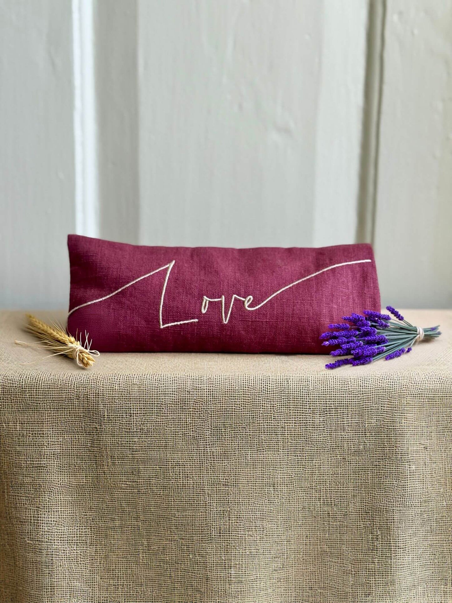 The Norfolk Eye Pillow Company - Love Lavender Eye Pillow - Beauty and the Benefit