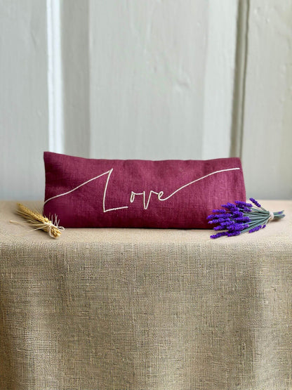 The Norfolk Eye Pillow Company - Love Lavender Eye Pillow - Beauty and the Benefit
