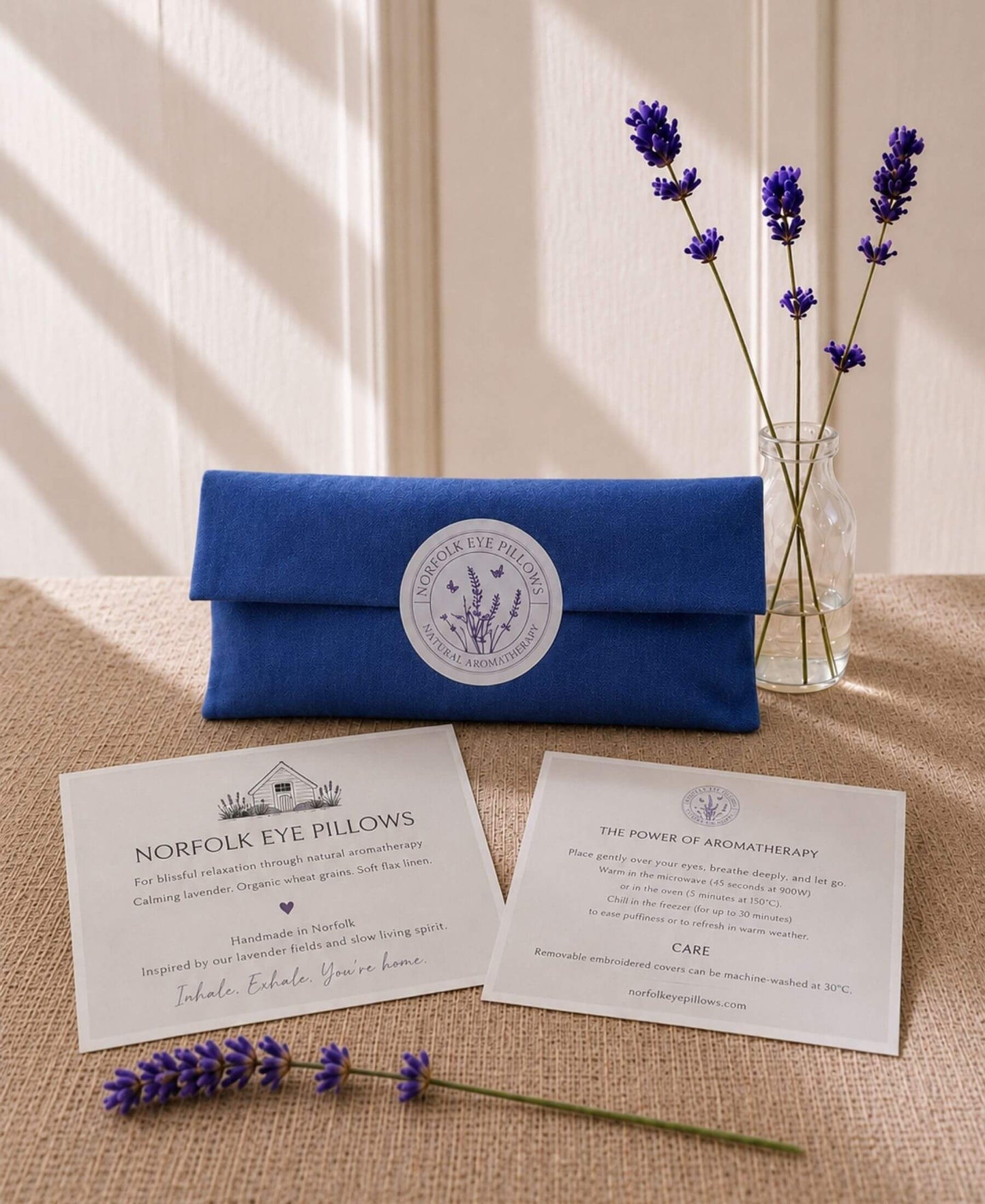 The Norfolk Eye Pillow Company- Namaste Lavender Eye Pillow