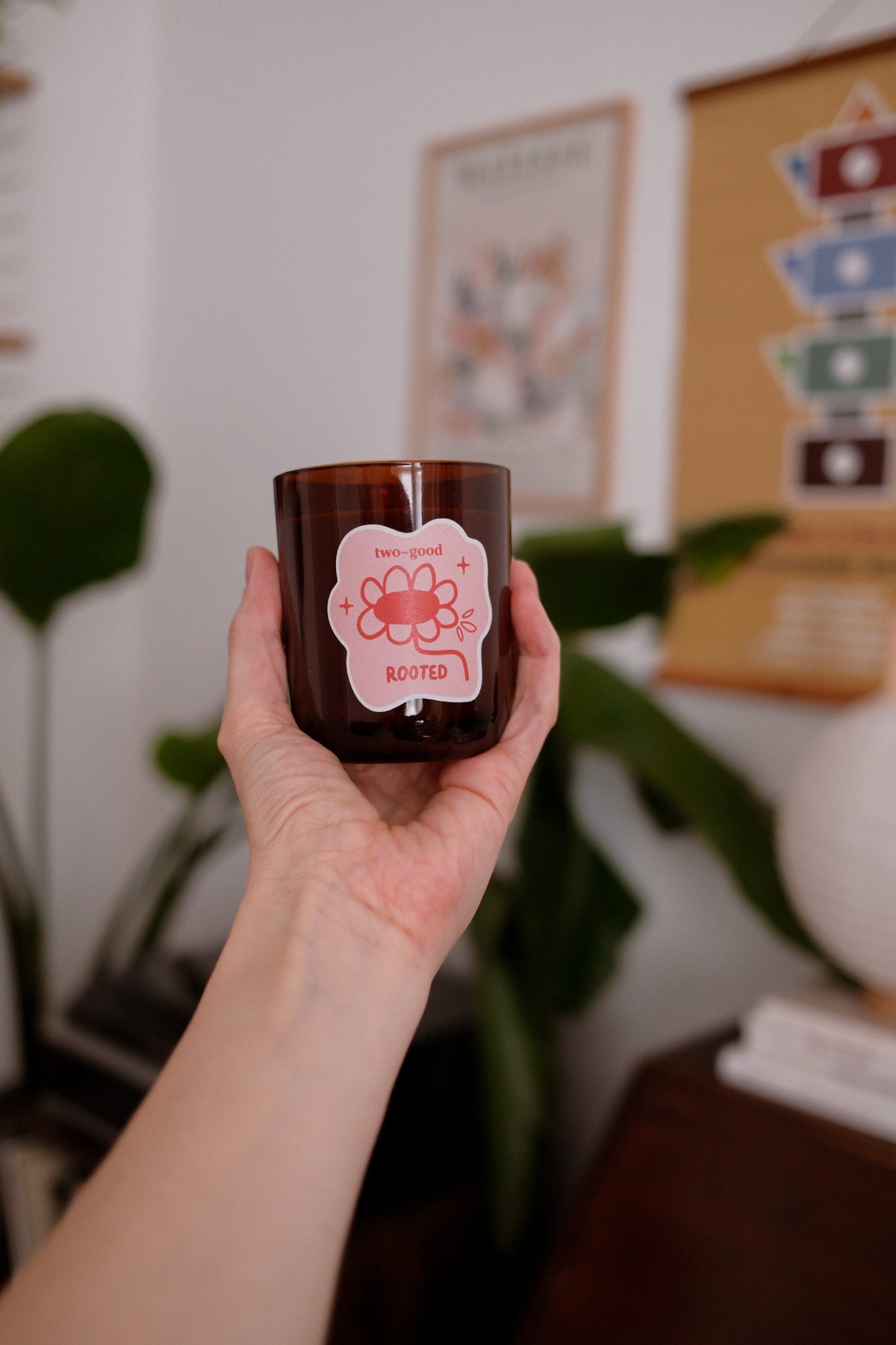 Rooted candle by two~good