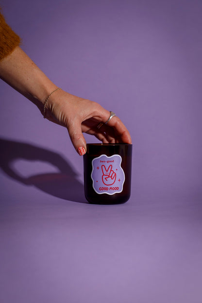 two~good - Good Mood Pear & Vanilla Soy Wax Candle