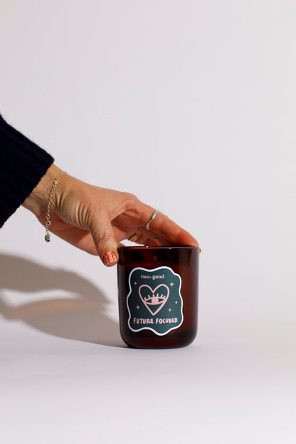 two~good - Future Focused Sandalwood & Oud Soy Wax Candle