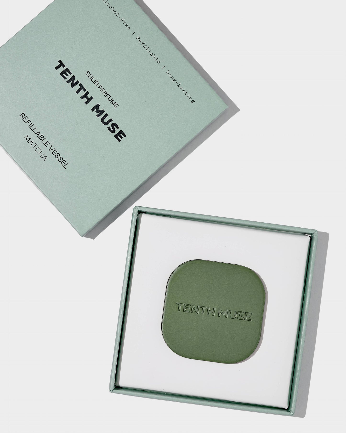 Tenth Muse - Refillable Perfume vessel Matcha