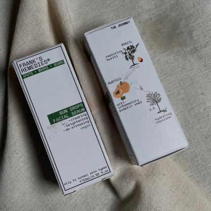 Frank's Remedies - Sun Drops Facial Serum - Beauty and the Benefit 