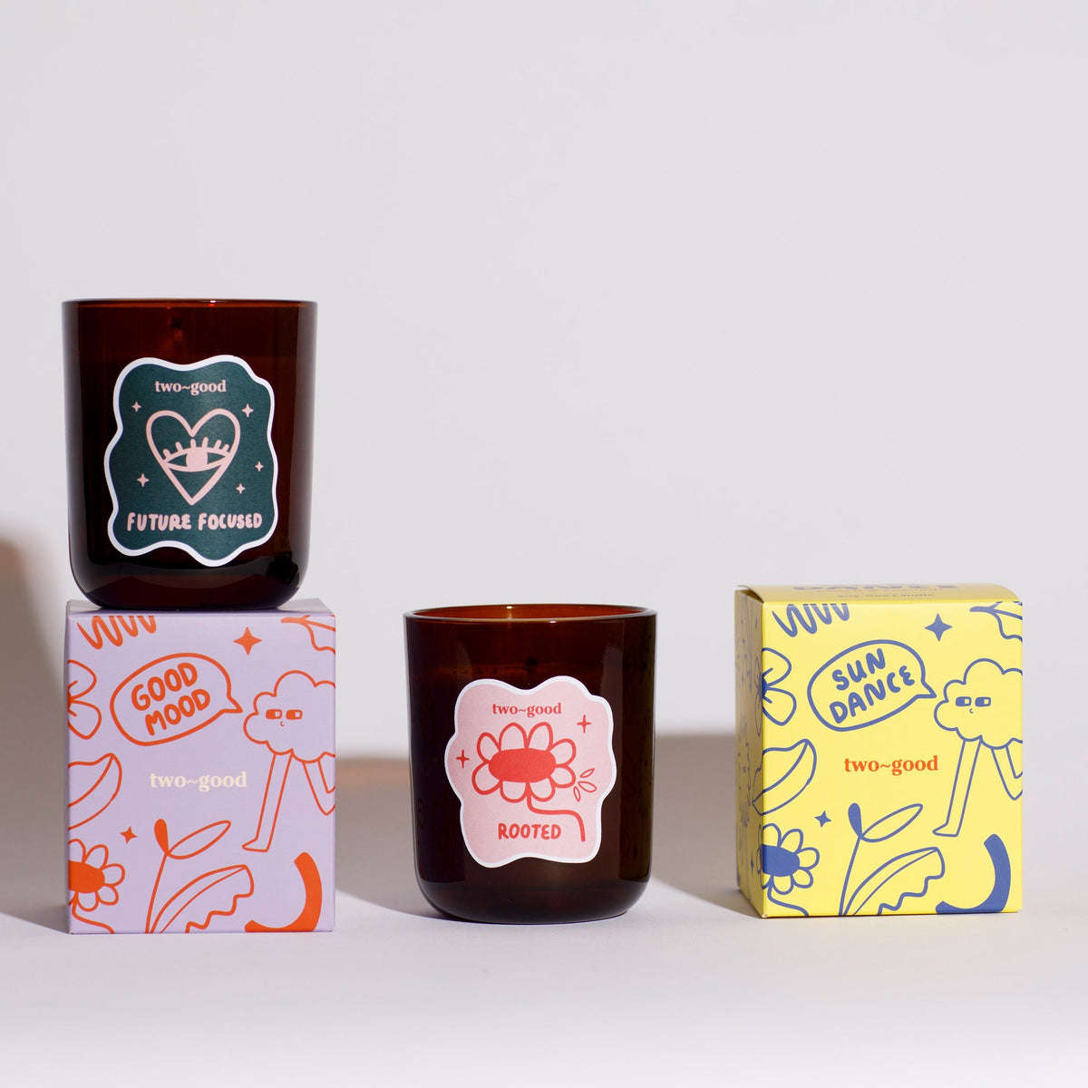 two~good - Rooted Mandarin & Juniper Soy Wax Candle