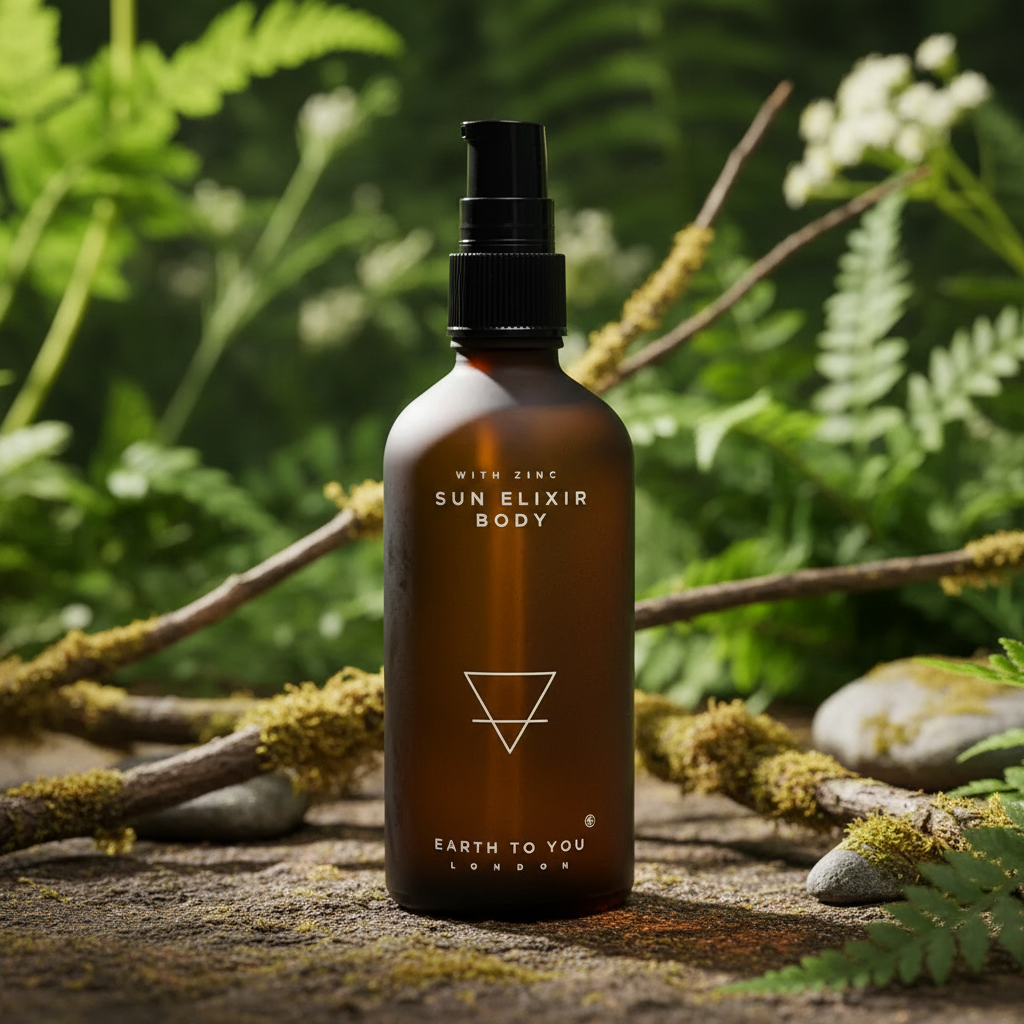 Earth to you London- Sun Elixir Body with Zinc