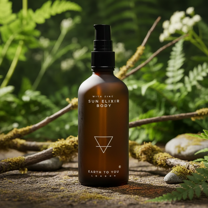 Earth to you London- Sun Elixir Body with Zinc