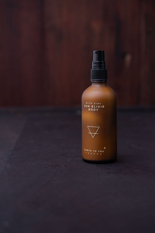 Earth to you London- Sun Elixir Body with Zinc