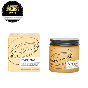 UpCircle Clarifying Face Mask with Olive Powder - Beauty and the Benefit 